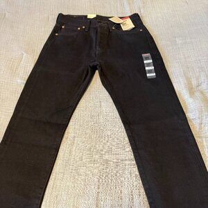 Levi's 501 jeans in black - new with tags, size 29x30 -- two available